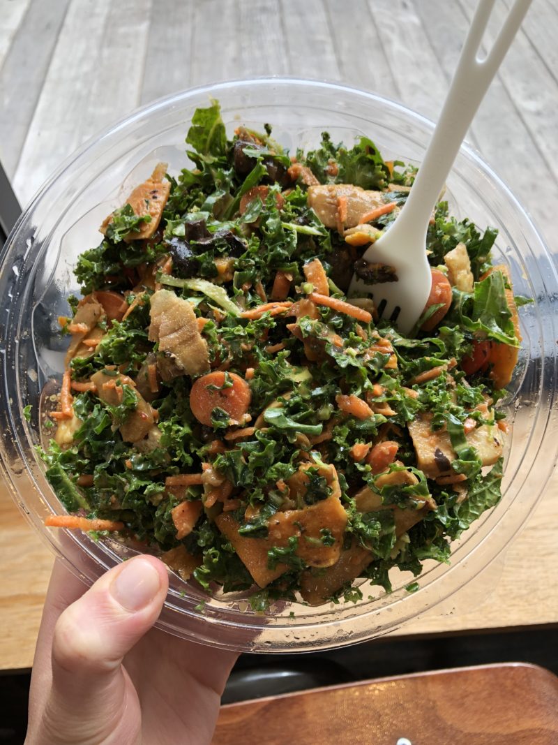 what i ate wednesday day in the life sweetgreen salad