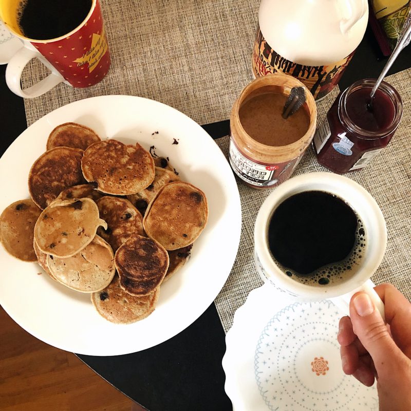 currently loving dinner idea pancakes